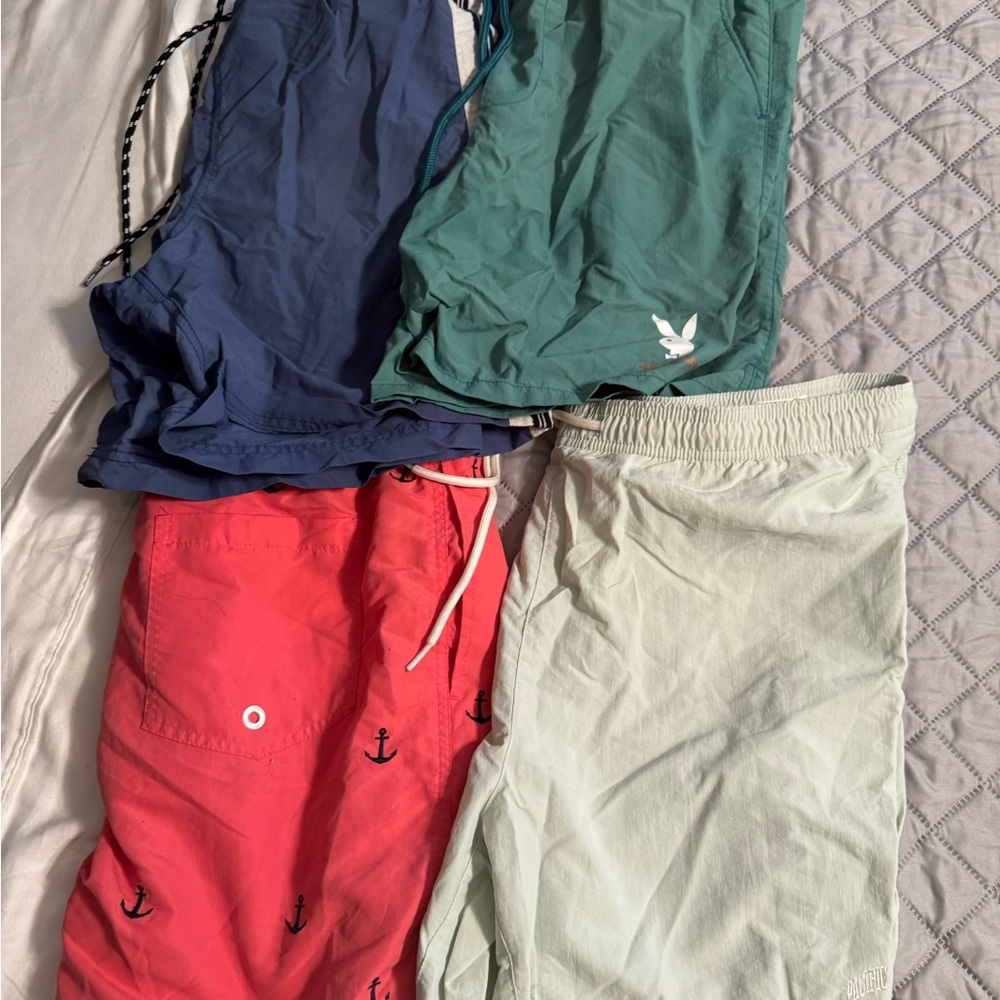 Colorful Swim Shorts Set
